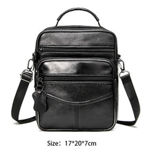 Load image into Gallery viewer, Casual Men&#39;s Business Genuine Leather Crossbody Bag
